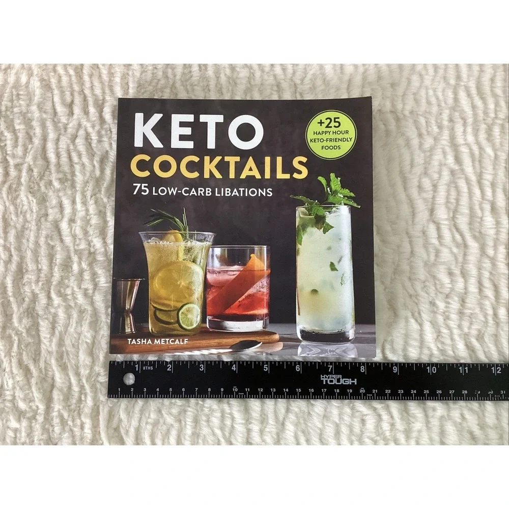 Paleo Hacks Keto Cookbooks Cocktails Fat Bombs Chaffles Lot of 3 Recipes Photos